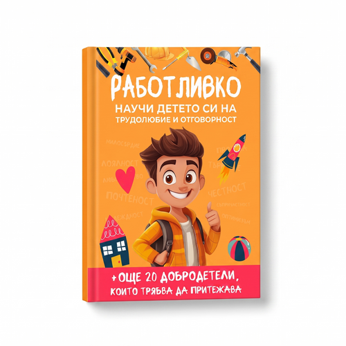 Книга - 20+ Урока, които всеки родител трябва да знае, за да възпита работливо, честно, отговорно и самостоятелно дете
